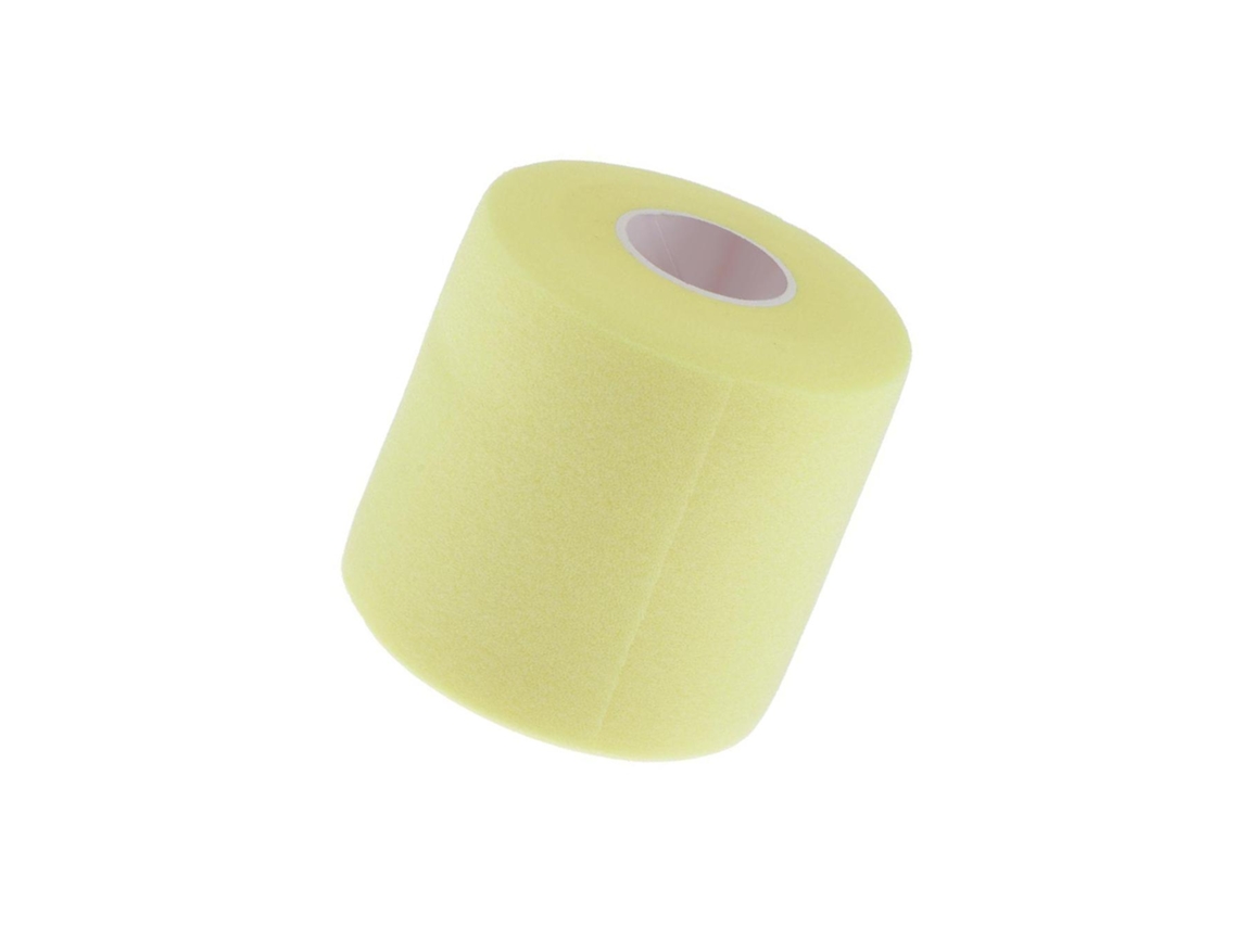 Faixa elástica esportiva para tornozelo, 1/2/3 polegadas, para esportes, amarela, 7 x 27 cm Brilvibera
