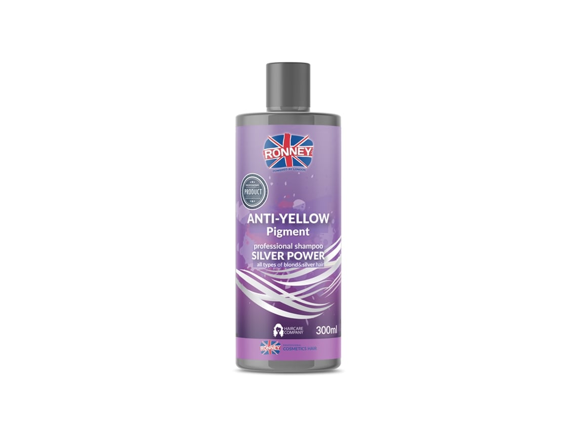 Shampoo Clareador Profissional para Cabelos Descoloridos Loiros 300ml Ronney