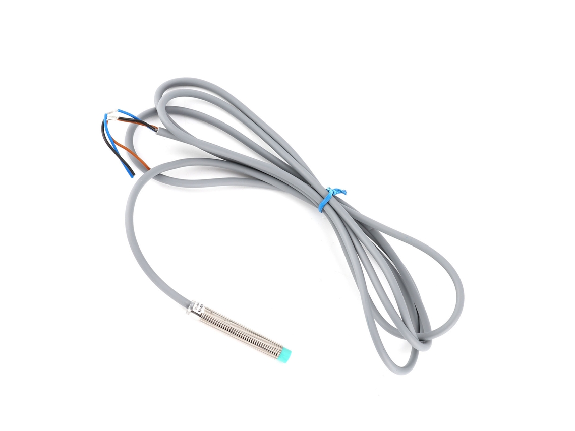Laxiscreed Interruptor De Proximidade Cilíndrico De Cabeça 3 Fios Para Detecção E Controle 10-30vdc