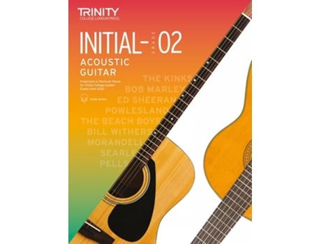 Livro Trinity College London Acoustic Guitar Exam Pieces From 2020 Initial–Grade 2 de Trinity College London (Inglês)