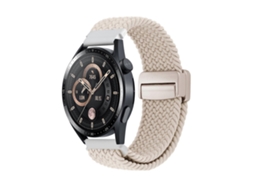Pulseira De Relógio De Nylon Trançado Com Fecho Magnético