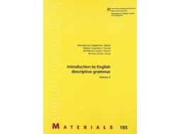 Livro Introduction to english descriptive grammar. Volume 2 de Capdevila I Batet e Montserrat (Espanhol)