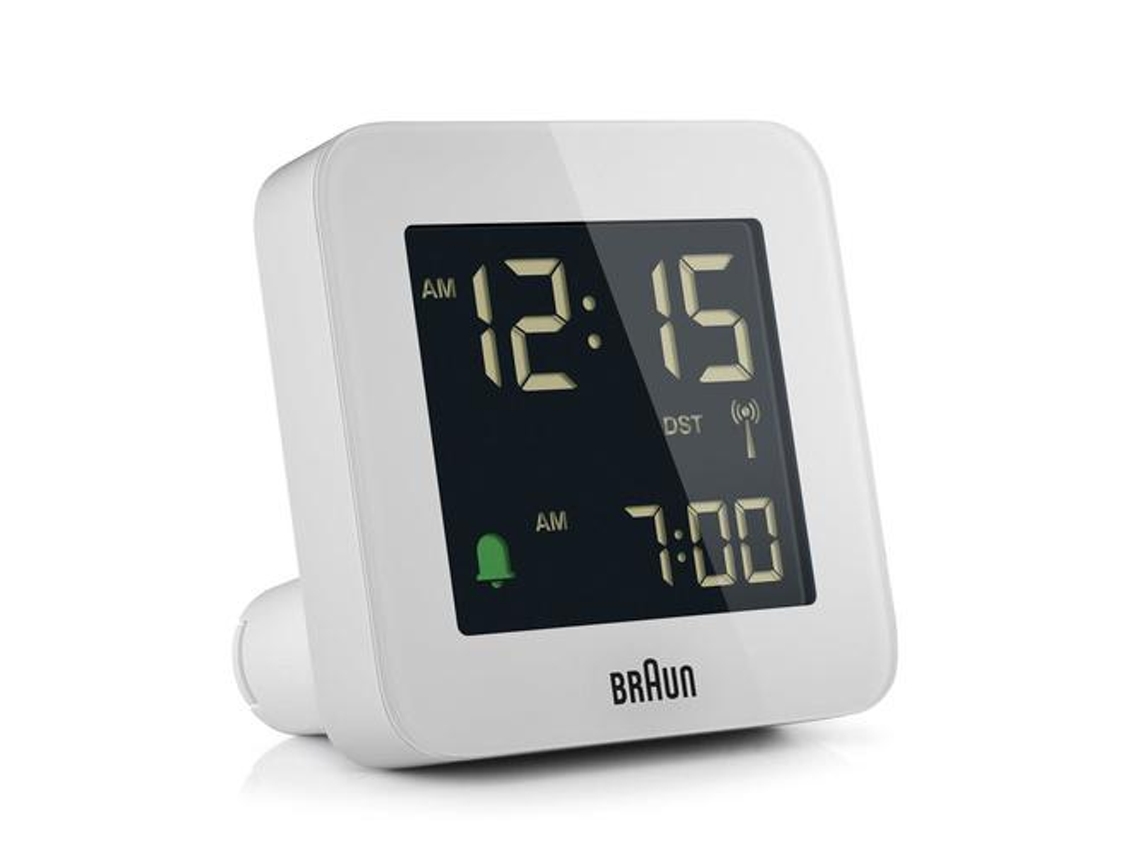 Braun Bc09Dcf Relógio Digital Branco Worten.pt