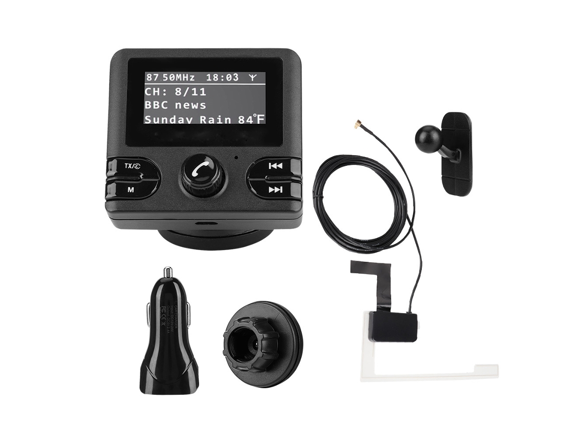Transmissor de Rádio Digital Dab Bluetooth LAXISCREED
