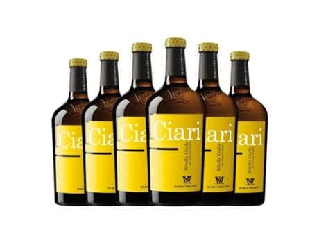 Vinho branco BORGO MOLINO I Ciari Ribolla Gialla Friuli-Venezia Giulia (0.75 L - 6 Unidades)