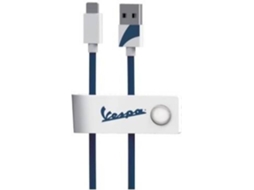 Cabo TRIBE Vespa (USB - Lightning - 1.2m - Azul)