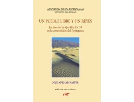 Livro Un Pueblo Libre Sin Reyes.(Asociacion Biblica Española) de Jose Ademar Kaefer (Espanhol)