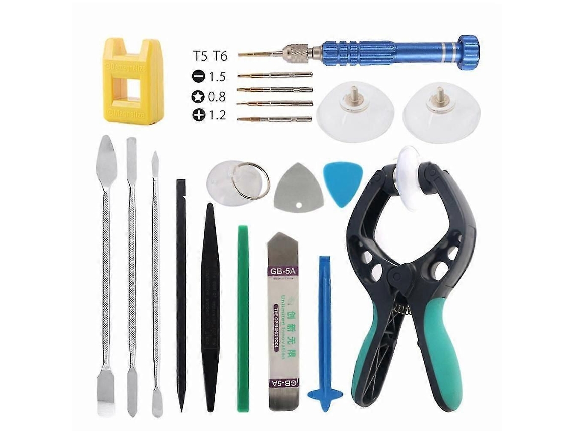 Kit De Reparo Celular 14 Em 1 Com Ferramentas Abertura E Reparo.