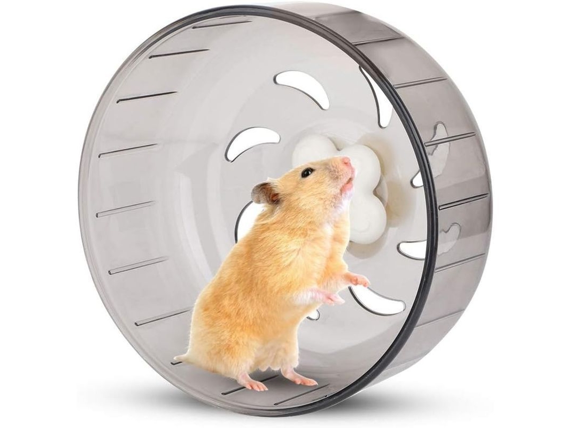 Roda de Exercícios para Hamster, Roda de Corrida Silenciosa de Plástico para Pequenos Animais de Estimação