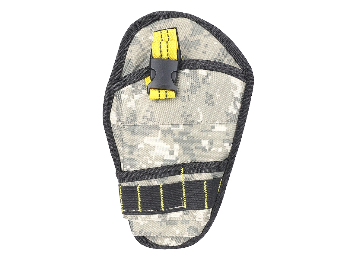Bolsa De Ferramentas Oxford Camuflagem Para Furadeira Elétrica, Parafusadeira, Chave E Armazenamento De Ferramentas