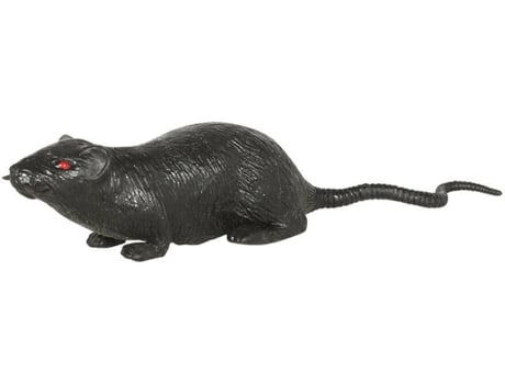 Rato DISFRAZZES Cinzento de Látex (15 cm - Halloween)