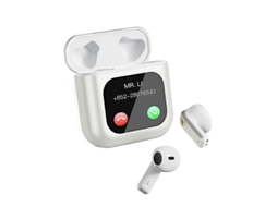 Fones De Ouvido Inteligentes Sem Fio Tws Com Tela Sensível Ao Toque Digital E Bluetooth 5.3 Com Função Mp3 Ly Ebike