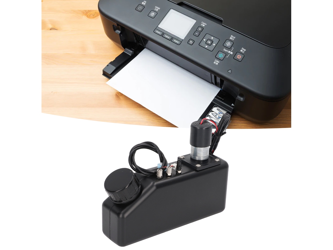 Cartucho De Tinta Com Agitação Automática 500ml Com Sensor De Nível E Filtro De Ar Para Impressora Uv 24v Aquaforge