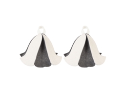2pcs Chapéu De Sauna Para Banho A Vapor Confortável E Respirável Com Isolamento Térmico