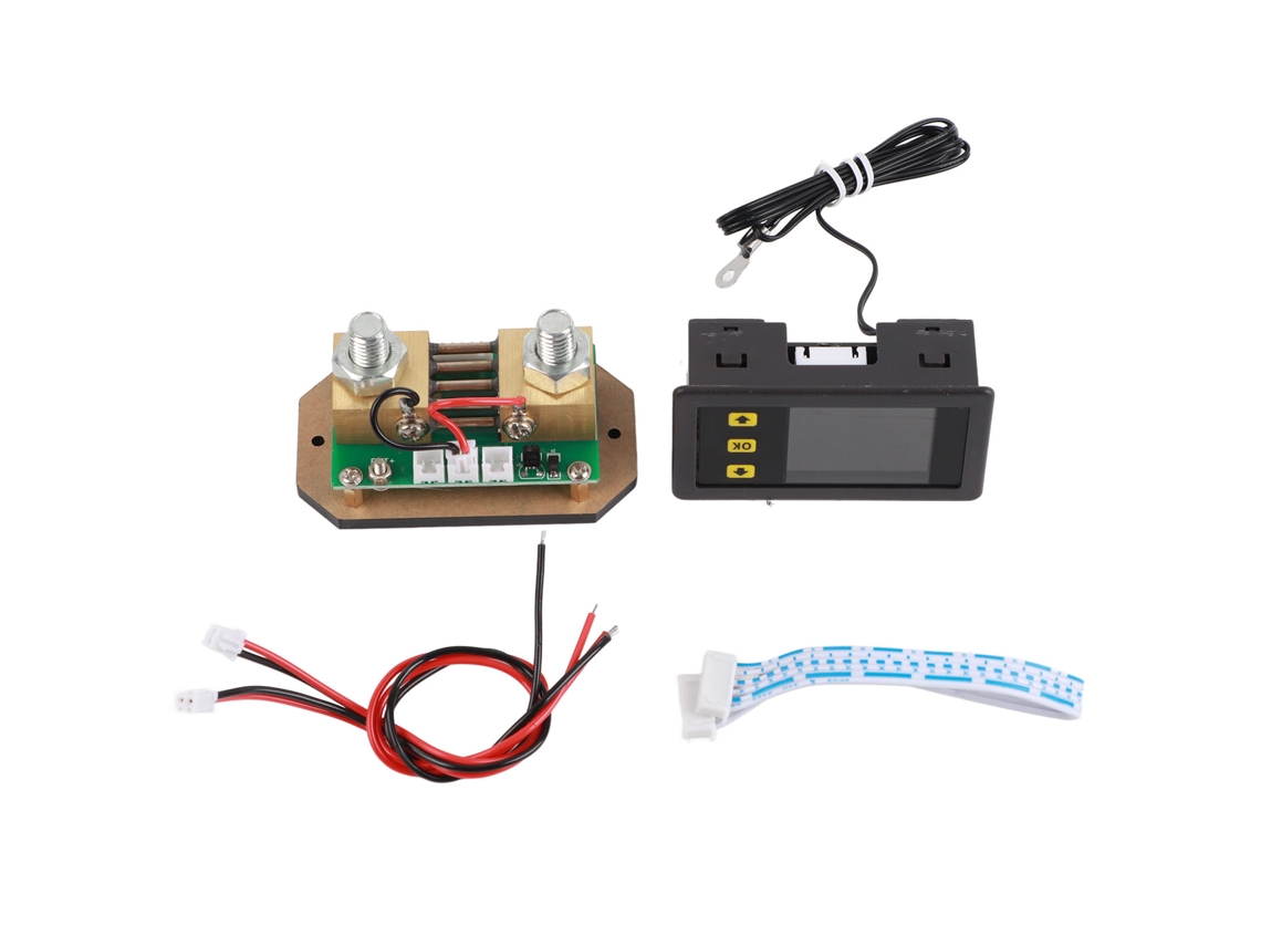 Testador de bateria multifuncional: voltagem, amperagem, temperatura e potência (500 V, 400 A).