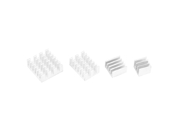 Laxiscreed Pack Com 20 Dissipadores De Alumínio Para Cpu E Raspberry Pi 2/3/4