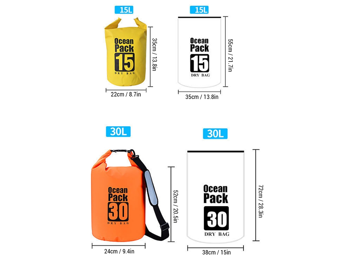 Mochila Impermeável para Esportes Aquáticos