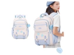 Laxiscreed Mochila Escolar De Grande Capacidade E Leve Para Estudantes E Jovens Com Rodas
