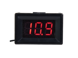 2026 voltímetro Digital de 2 Fios Dc 2.4 30v com Display Led 0.36 Polegadas À Prova D'água Vermelho