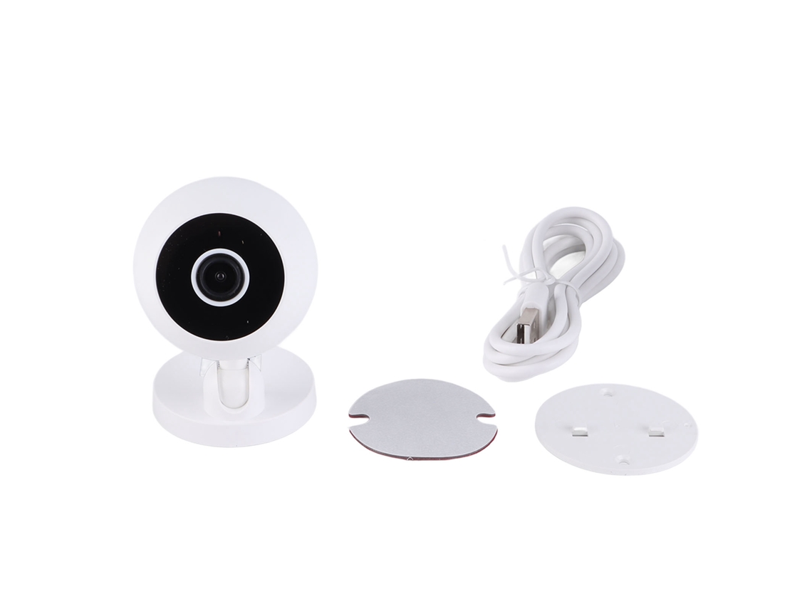 Câmera de Segurança Sem Fio 2mp 1080p Wifi 2.4g 360 Graus Chamada de Voz Duplex Interior