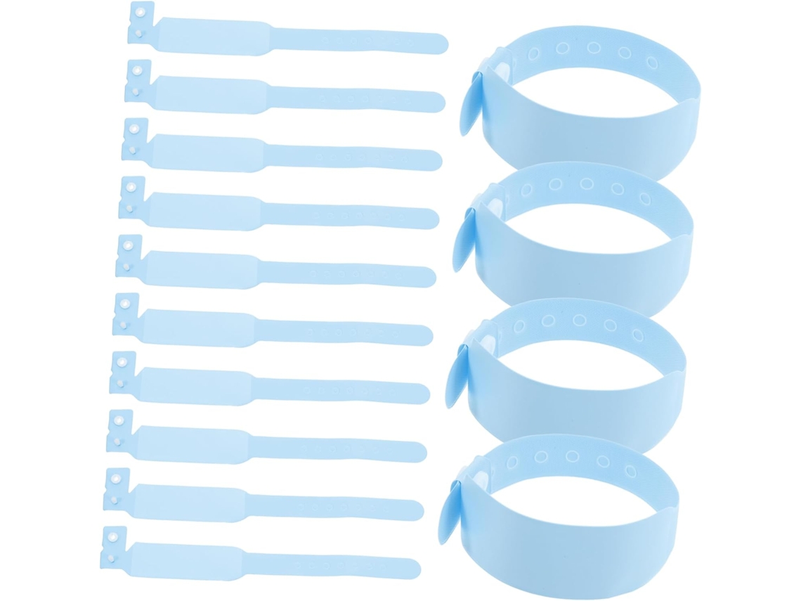 100-pulseiras Reutilizáveis Para Identificação Hospitalar
