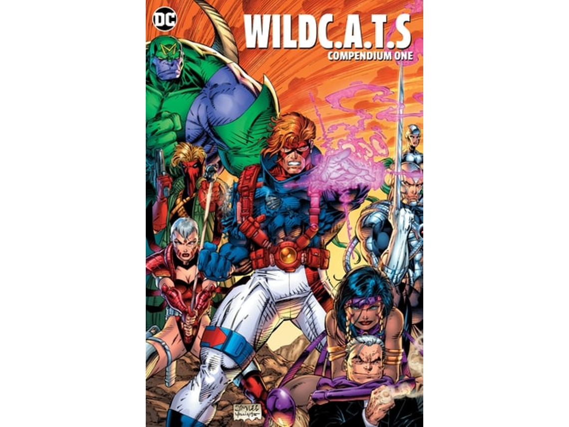 Livro WildC.A.T.s Compendium One de Jim Lee e James Robinson (Inglês)
