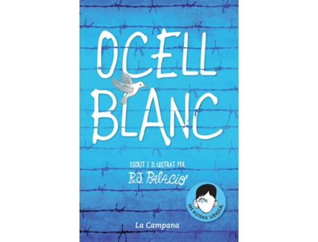 Livro Ocell Blanc de R.J. Palacio (Catalão)
