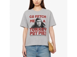 Rockinstone Breakfast Club Movie Pot Pie Heather Gray Adult T-shirt Size:m