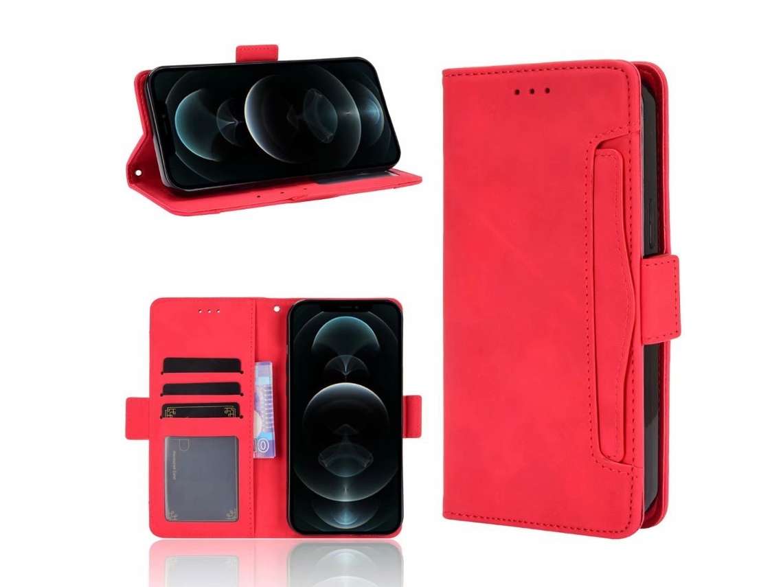 Capa Elysve Para Iphone 11 Pro Carteira Vermelho