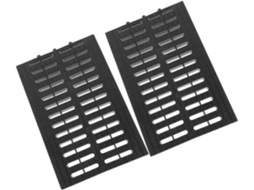 Porta-escovas E Pasta De Dente Preto Para Banheiro, Resina Espessa E, Organizador Funcional Para Lâminas De Barbear E