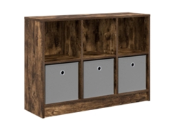 Buffet com Gaveta MAISON EXCLUSIVE 88,5 X 27,5 X 63,5 Cm Carvalho Defumado