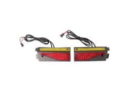 1 Par Lâmpada Dianteira Para Scooter 10 Polegadas Luz De Sinalização Alto Brilho Para Ciclismo
