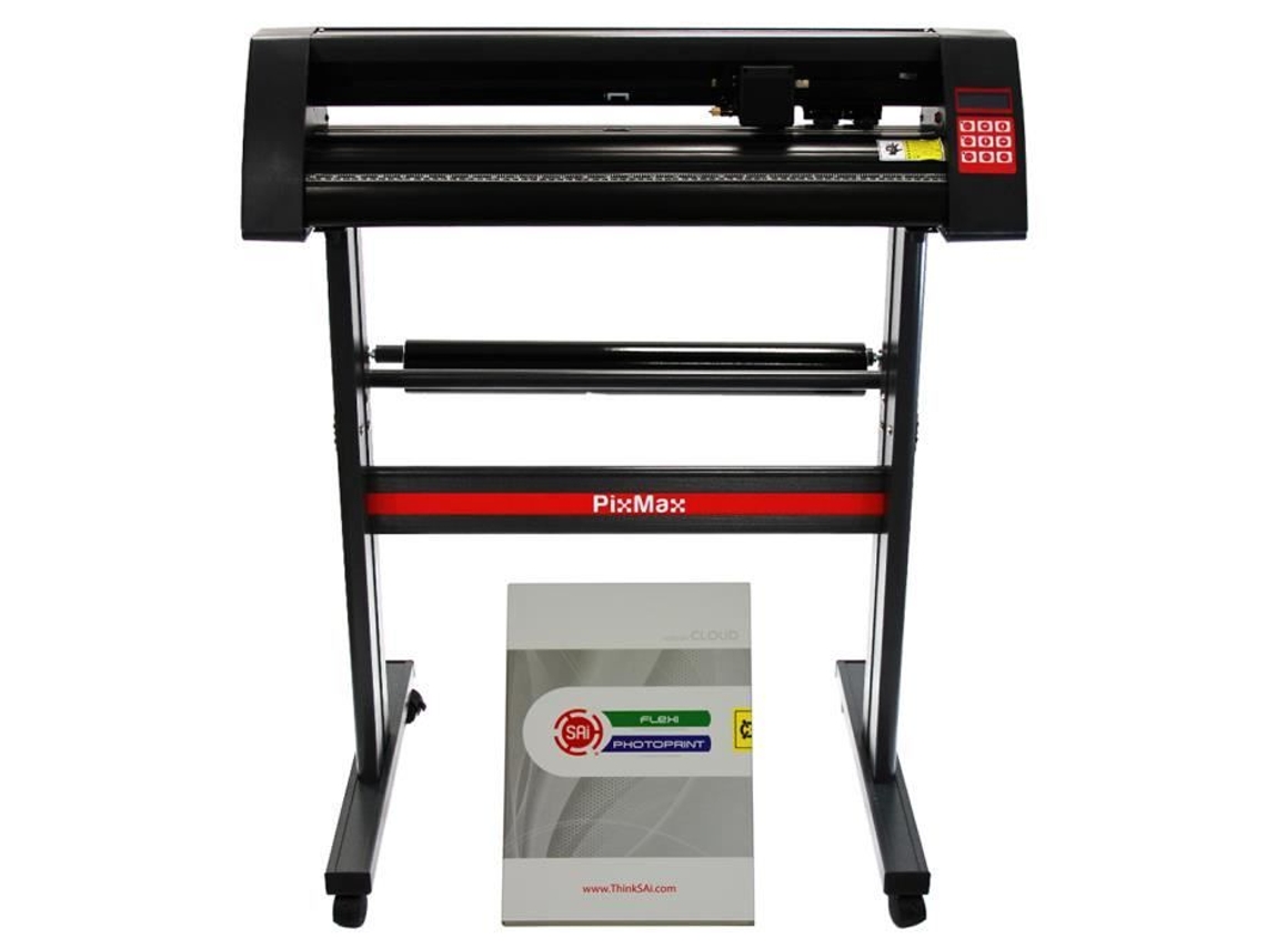 Plotter De Recorte De Vinil Pixmax 72cm E Flexistarter11, Esta Plotter De Recorte Pixmax É Exclusiva Da Monster Doodles
