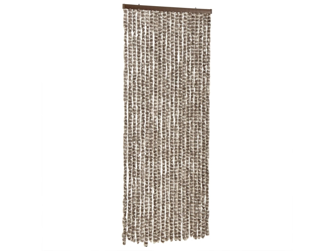 Fly Curtain, Fly Curtains Vidaxl Cinzento-acastanhado Polipropileno (56 X 200 Cm)