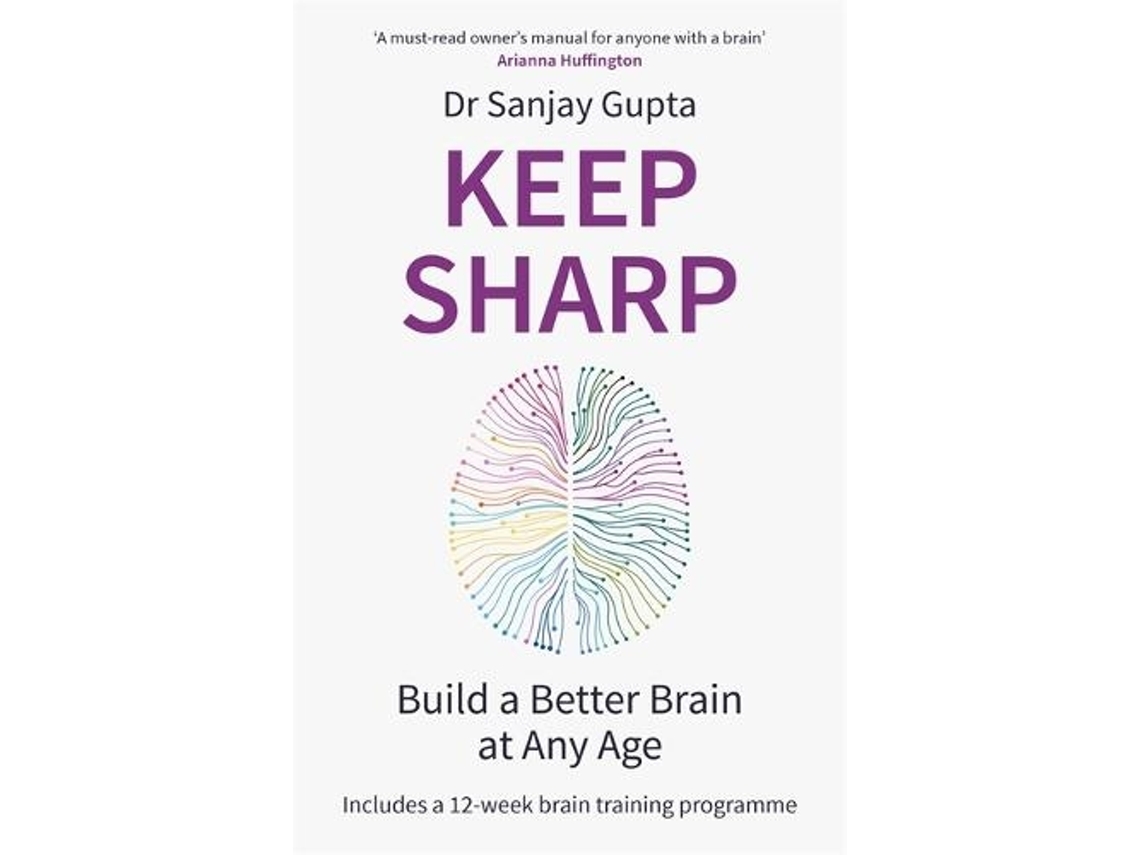 Livro Keep Sharp de Dr Sanjay Gupta (Inglês)
