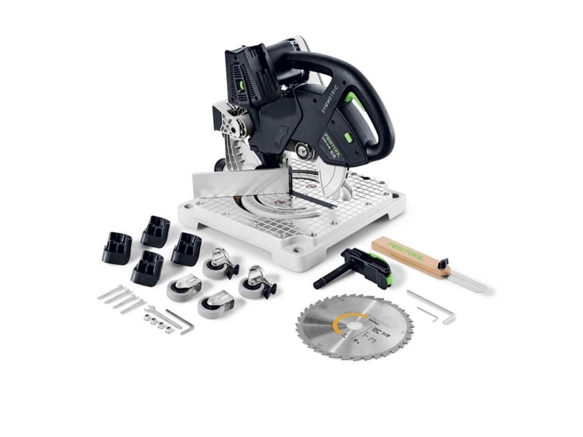 Symc 70 Eb-Basic Symmetric Serra de Rodapé Sem Fio 36 V 2 X 18 V 216 Mm 577424 Solo Sem Bateria Sem FESTOOL