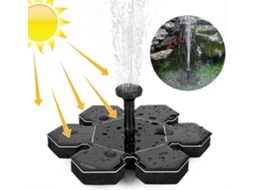 Fuente Solar para Exterior 1.5w Bomba Flotante Con Panel Solar 4 Boquillas para Piscina Jardín Decoración como Se Muestra como Se Muestra
