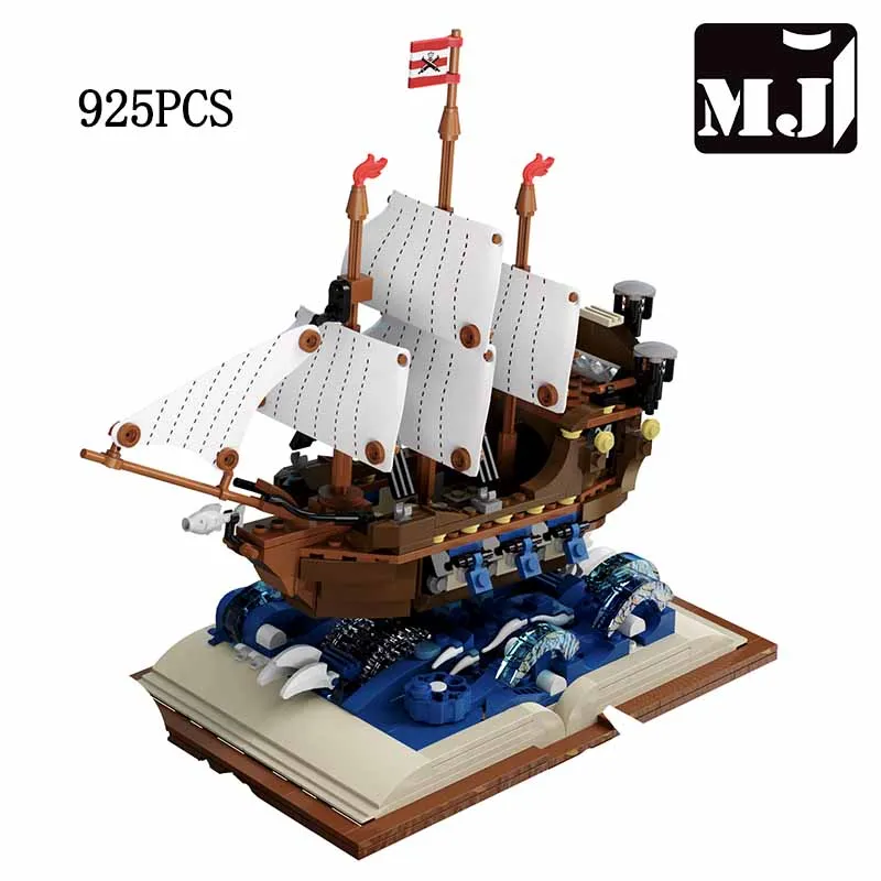 Conjunto De Blocos De Montar Destruidor (925 Peças) Modelo De Navio De Guerra Do Império Militar