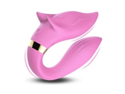 Vibrador De Ponto G Do Clitóris Vestível - Estimula O Vibrador Do Clitóris Feminino, Nove Modos De Vibração Poderosos Vibrador À Prova Dágua (rosa)