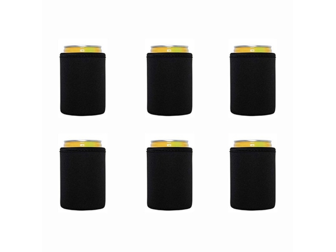 Porta-cerveja Térmico, Capa Protetora Reutilizável E Macia, Preta
