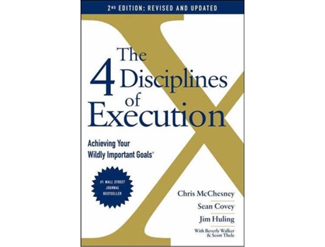 Livro 4 Disciplines Of Execution: Revised And Updated de Sean Covey (Inglês)