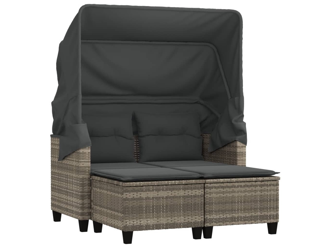 Garden Sofa, Garden Sofas Vidaxl Cinzeto Rattan / Vime (n/a)