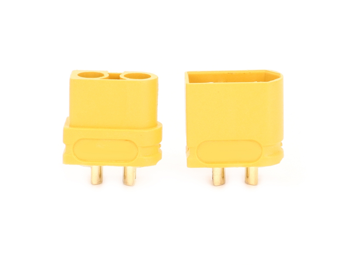 Laxiscreed Conectores Xt60u Macho E Fêmea Banhados A Ouro Para Modelismo Rc