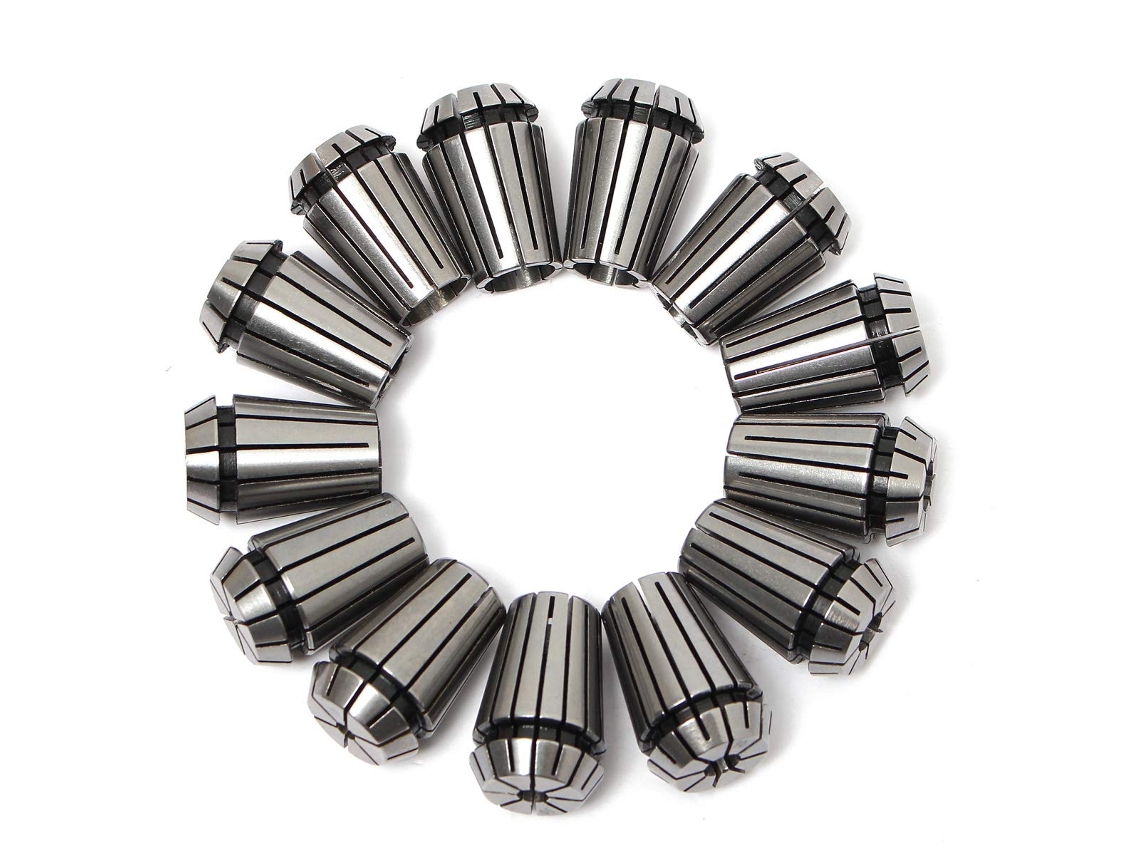 Grampo de Mola Er20 3,175 13 Mm para Mandril Máquina Gravação Cnc 13