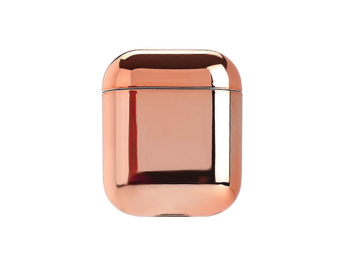 Capa Protetora À Prova De Choque Em Policarbonato Eletrogalvanizado Para Fones De Ouvido Airpods 1/2