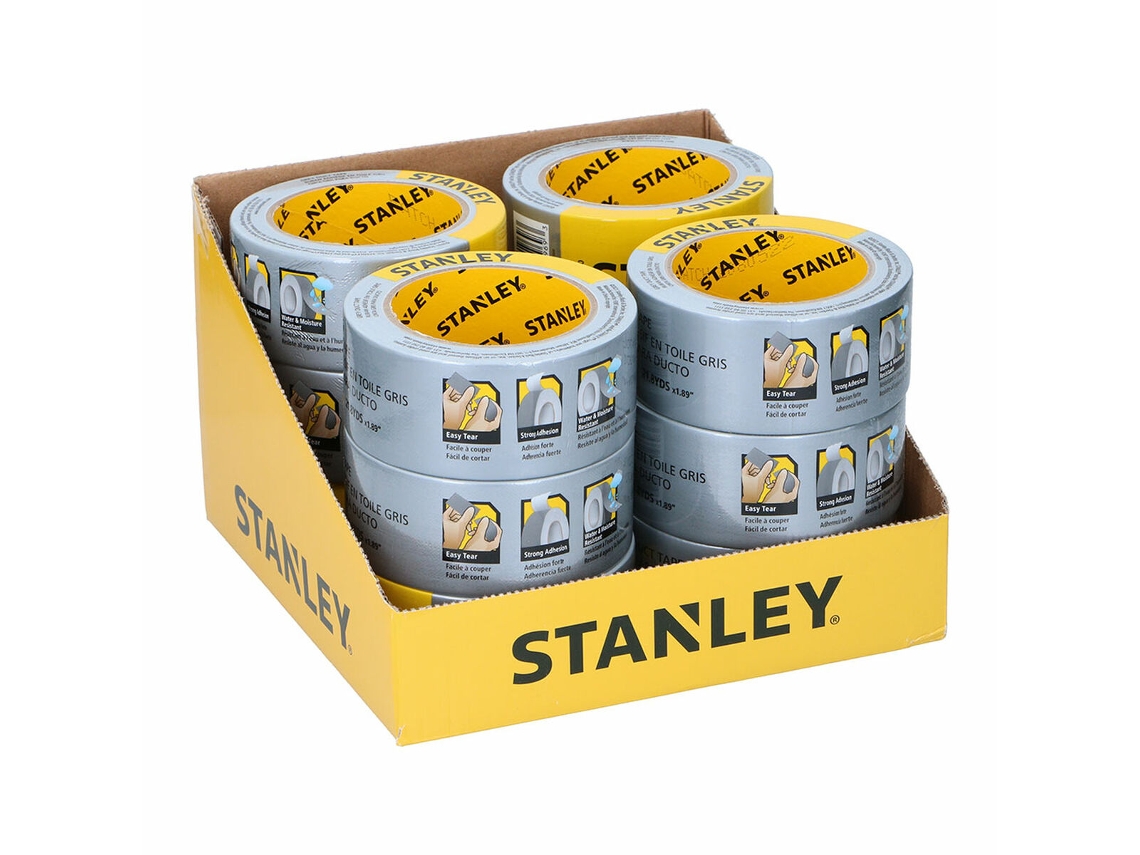 Fita americana Stanley Cinzento (4,8 x 200 cm)