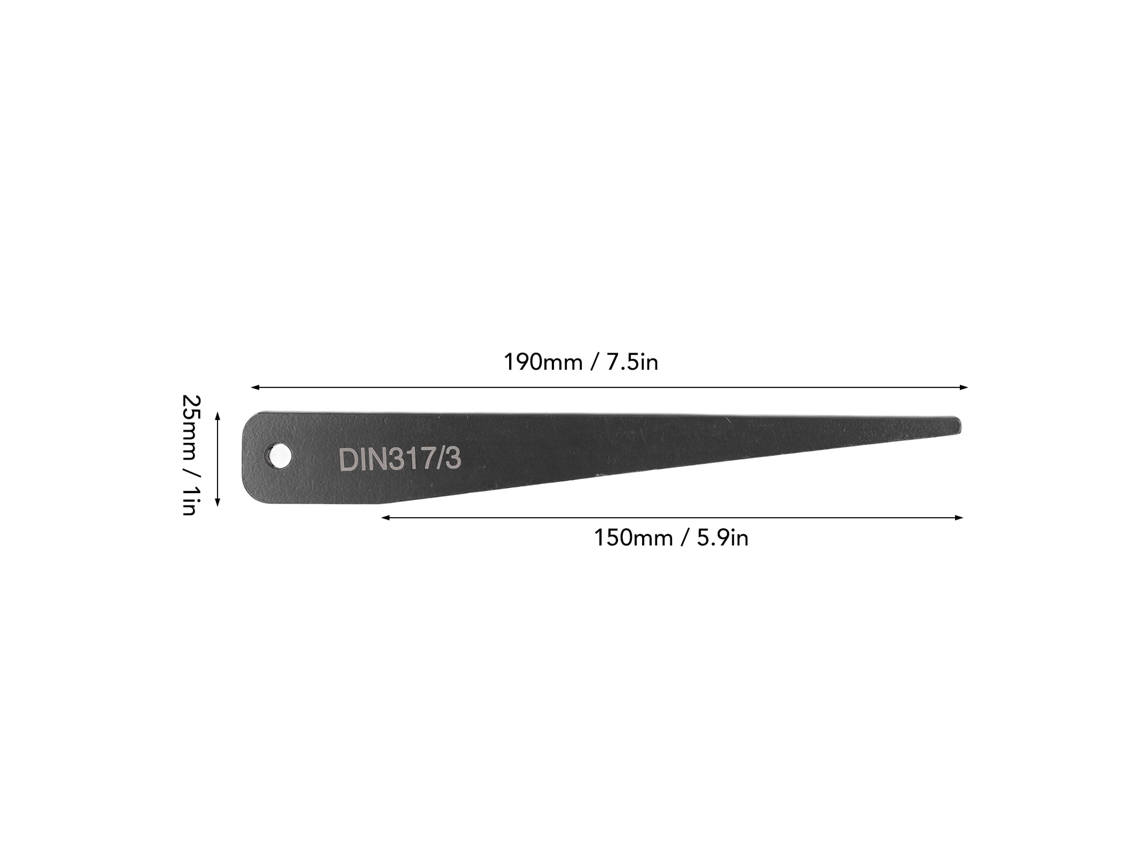 Chave De Derrame Morse Taper Mt3 Para Retirada