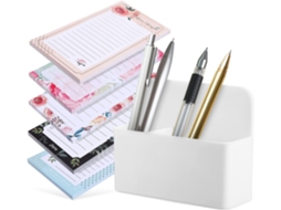 1 Ensemble Set De Notes Para Refrigerador Com Porte Stylo Pratique Lista De Pratos E Rappels Cozinha
