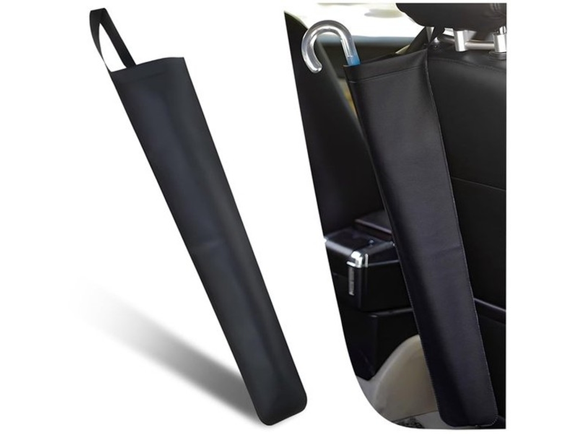 Organizador Para Carro - Impermeável - Prático E Espaçoso - Preto - Suporte De Paraguas - Para Banco Traseiro E Assento De Carro