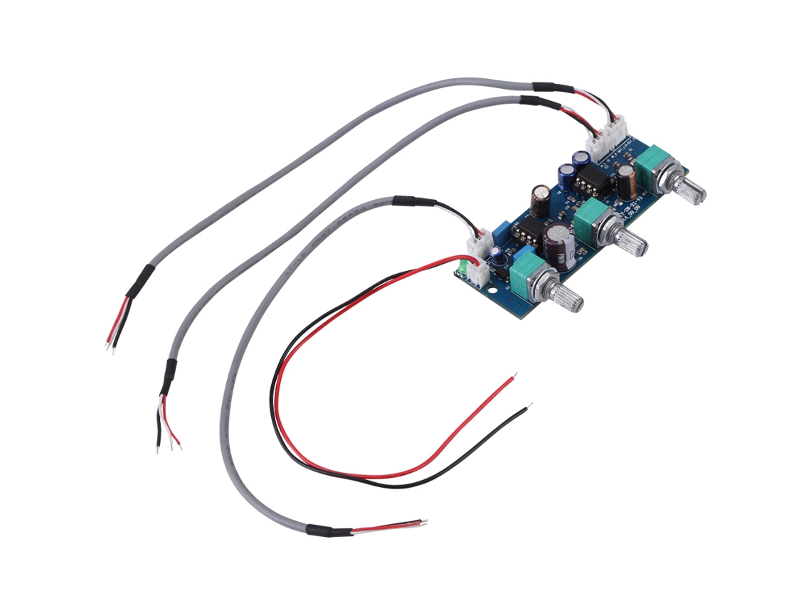 Laxiscreed Ne5532 Placa De Pré-amplificador Com Filtro Passa-baixos Para Subwoofer 2.1 Canais